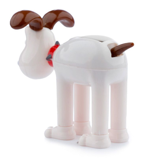 Figurine - Wallace et Gromit - Chien Gromit - Humour - Décoration - 9cm hauteur
