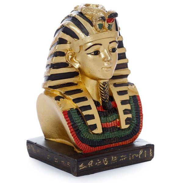 Figurine - Buste de Toutankhamon - Egypte - Décoration - 10cm hauteur