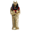 photo-Figurine - Sarcophage - Anubis - Momie - Egypte - Décoration - 14cm hauteur