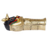 Figurine - Sarcophage - Anubis - Momie - Egypte - Décoration - 14cm hauteur