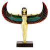 Statue Décorative Isis Déesse égyptienne Dorée - Hauteur 19 Cm - Marque Puckator - Neuf
