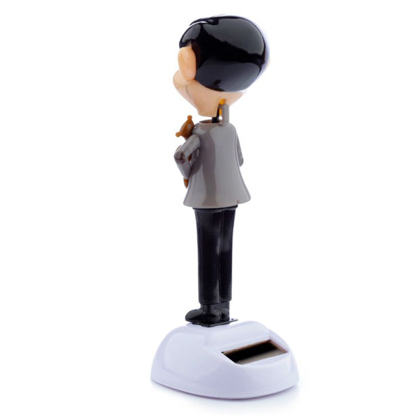 Figurine - Mister Bean et son ourson - Humour - Décoration - 10 cm hauteur