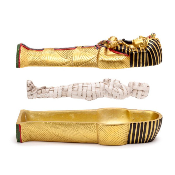 Figurine - Sarcophage - Toutankhamon - Egypte - Décoration - Grand modèle
