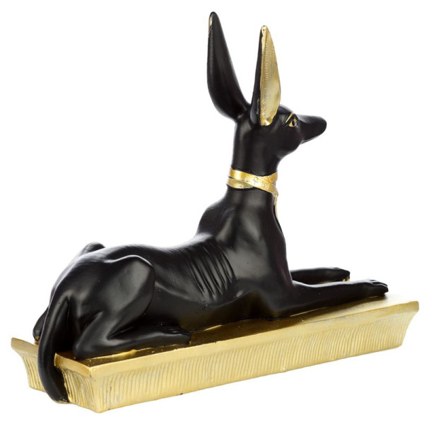 Figurine - Anubis - Dieu chacal - Egypte - Décoration - Grand modèle - 17cm