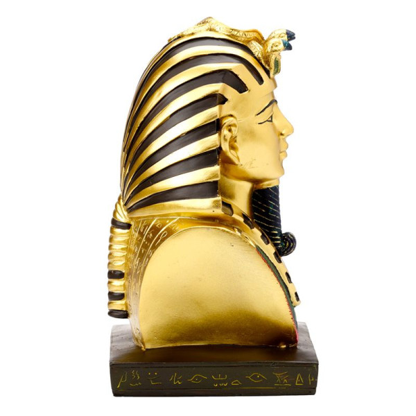 Figurine - Buste de Toutankhamon - Egypte - Décoration - Grand modèle - 21cm