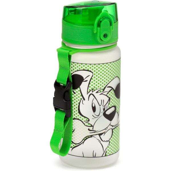 photo-Gourde - Enfant - 350ml - Plastique - Avec anse - Astérix et Obélix - Idéfix