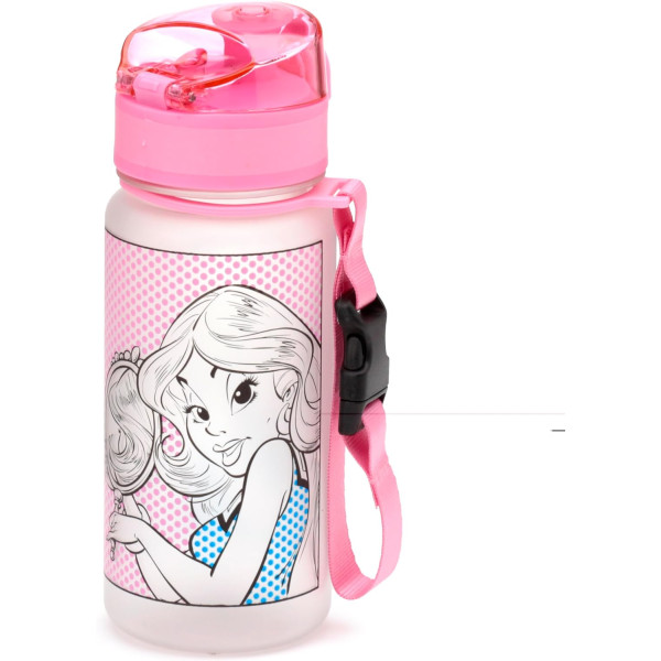 Gourde - Enfant - 350ml - Plastique - Avec anse - Astérix et Obélix - Falbala
