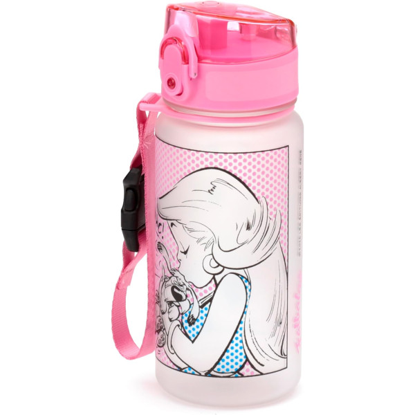 Gourde - Enfant - 350ml - Plastique - Avec anse - Astérix et Obélix - Falbala