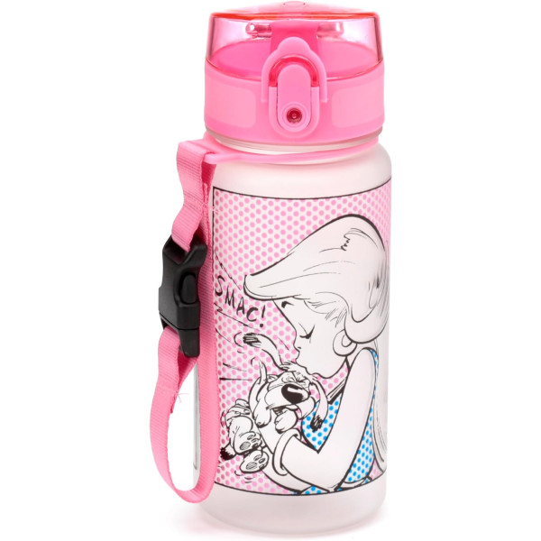 Gourde - Enfant - 350ml - Plastique - Avec anse - Astérix et Obélix - Falbala