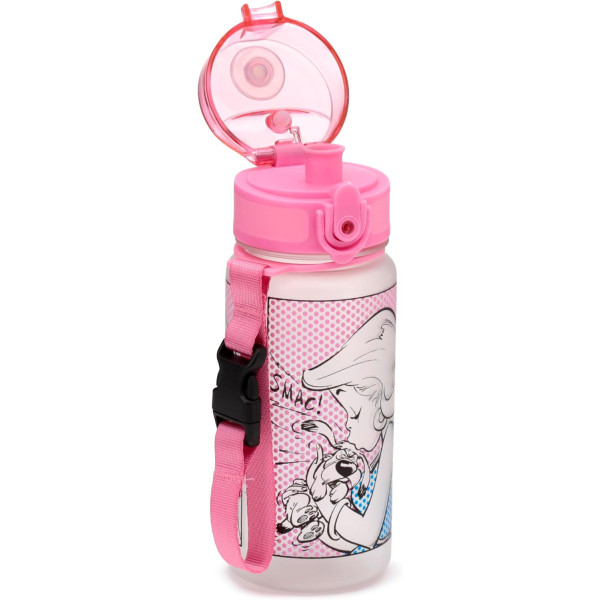 Gourde - Enfant - 350ml - Plastique - Avec anse - Astérix et Obélix - Falbala