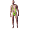 photo-Maillot de bain - Slip - Borat - Vert - Déguisement - Humour - Taille unique