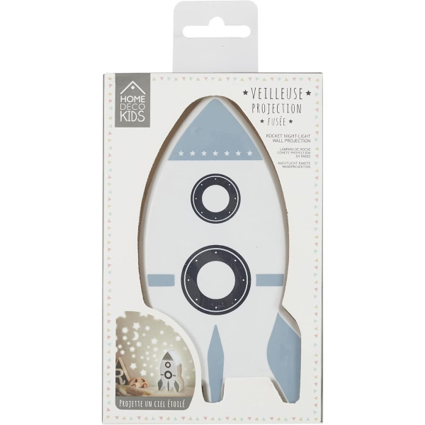 Fusée Enfant Avec Parachute Et LED - Lanceur Auto Rechargeable Jouet Espace Pour 3 à 10 Ans