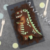 Moule à gâteau - Dinosaure - Silicone - Cuisine - Pâtisserie - 15x29cm