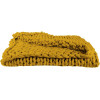 Plaid - Couverture - Jaune - Grosse maille - Chaude - Cocooning - Cosy - 1,5x1,2m