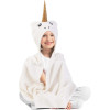 Plaid - Licorne - Avec capuche - Enfant - Doux - 90x110cm - Chambre enfant