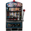 photo-Machine à sous - Jackpot - Lumineuse - Tirelire - Idées cadeaux - 38 cm