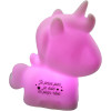 Veilleuse - Licorne - Lampe à poser - LED rose - Chambre enfant - 10cm