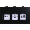 photo-Calendrier - Jour/Date/Mois - Vintage - Décoration - Bureau - 19,5x11,5x5,5cm