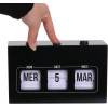 Calendrier - Jour/Date/Mois - Vintage - Décoration - Bureau - 19,5x11,5x5,5cm