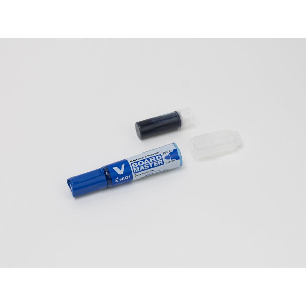Marqueur - Pour tableau blanc - Noir - Effaçable - Rechargeable - Pilot - V-Board Master