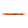 Marqueur - Indélébile - Permanent - Orange - 2 pointes - Pilot - TwinMarker