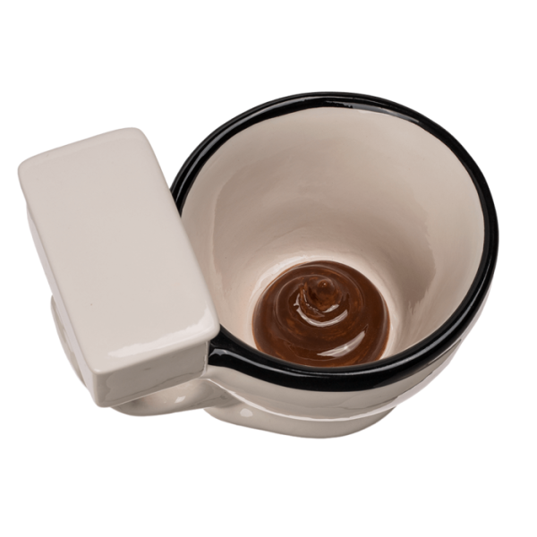 Bol - Mug - Tasse - Forme de toilette - Cuvette - Humour - Idées cadeaux