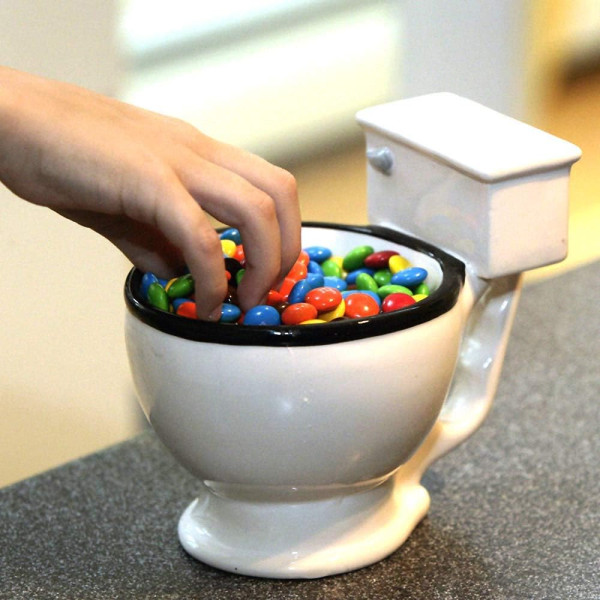 Bol - Mug - Tasse - Forme de toilette - Cuvette - Humour - Idées cadeaux