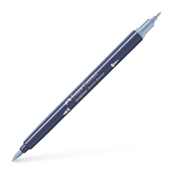 photo-Feutre de coloriage - Faber-Castell - Goldfaber Sketch - Gris froid 12 - 242