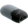 Taille-crayon - 2 trous - Avec réservoir semi-transparent - Noir - Faber-Castell