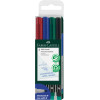 photo-4 feutres - Non permanent - Pointe moyenne - Faber-Castell - Multimark
