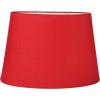 photo-Abat-jour - Ovale - Rouge - Pour lampe - Base 44,5 cm - Culot E27 avec réducteur
