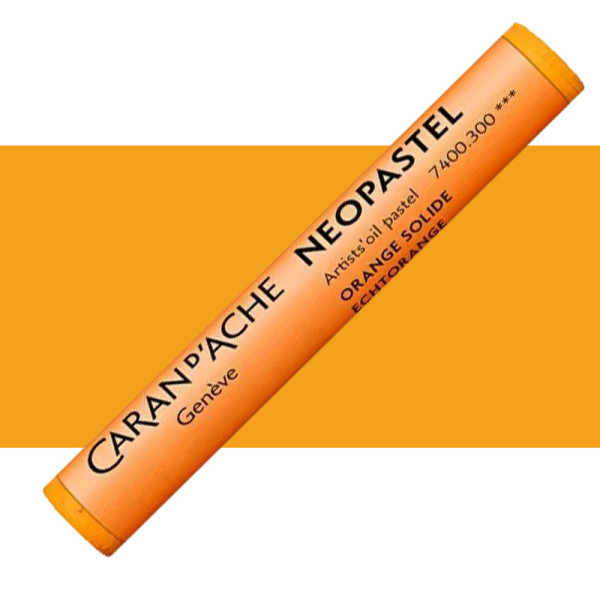 photo-Pastel tendre à l'huile - Orange solide - 300 - Neopastel - Caran d'Ache
