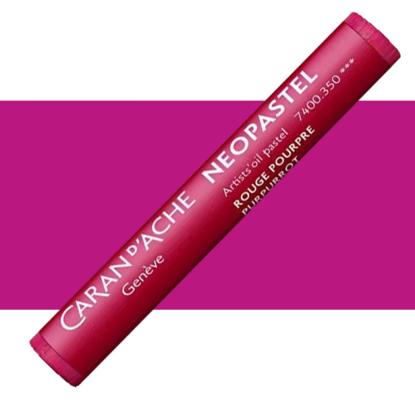 photo-Pastel tendre à l'huile - Rouge pourpre - 350 - Neopastel - Caran d'Ache