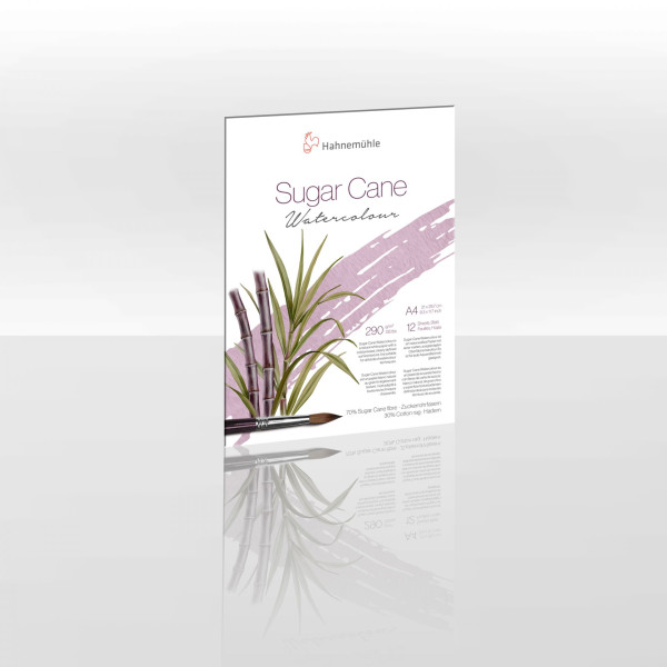 Bloc aquarelle sugar cane - Grain fin - A4 - 290g/m2 - 12 feuilles - Hahnemühle