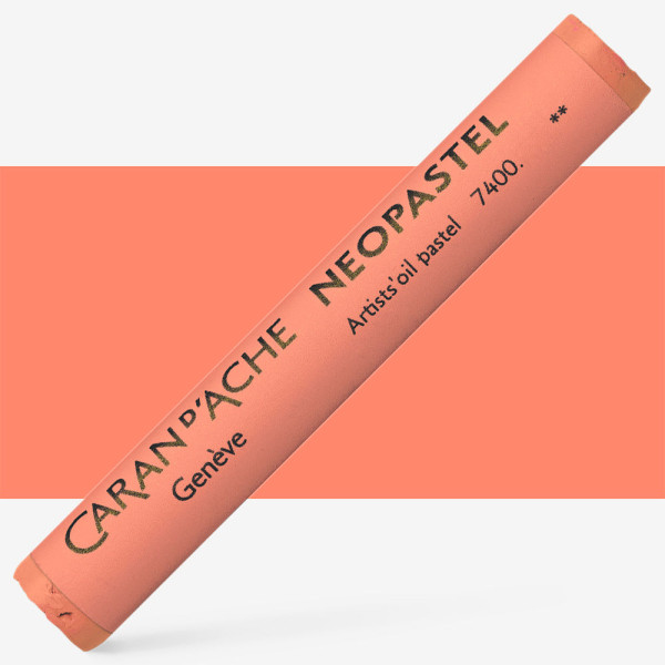 photo-Pastel tendre à l'huile - Saumon rose - 071 - Neopastel - Caran d'Ache