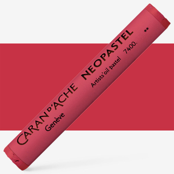 photo-Pastel tendre à l'huile - Rouge indien - 075 - Neopastel - Caran d'Ache