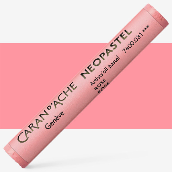 photo-Pastel tendre à l'huile - Rose - 081 - Neopastel - Caran d'Ache