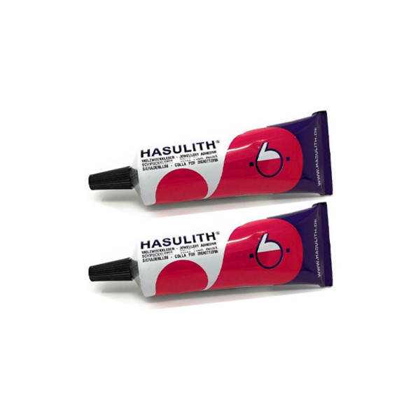 photo-2 tubes de colle pour bijoux - Hasulith - Collier - Bracelet - Boucles d'oreille - 30ml