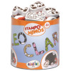 photo - Tampons encreur - Pour enfant - Alphabet -  Encre lavable - Dès 3 ans - Aladine