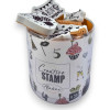 photo - Tampons encreur - Loisirs créatifs - Scrapbooking - Alphabet et chiffres - 103 pièces - Aladine