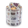 photo - Tampons encreur - Loisirs créatifs - Scrapbooking - Cœurs - 35 pièces - Aladine