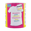 photo - Tampons encreur - Loisirs créatifs - Pour textile - Alphabet hachuré - 37 pièces - Aladine
