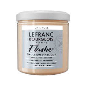 photo-Peinture vinylique - Flashe - Gris rose - 254 - Lefranc Bourgeois - 125ml
