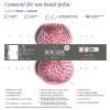 Pelote de laine - Paille - 100% coton bio - 3mm - Tricot et crochet - Bergère de France