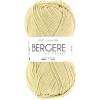 photo-Pelote de laine - Sable - 100% coton bio - 3mm - Tricot et crochet - Bergère de France