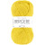 photo-Pelote de laine - Safran - 100% coton bio - 3mm - Tricot et crochet - Bergère de France