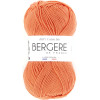 photo-Pelote de laine - Saumon - 100% coton bio - 3mm - Tricot et crochet - Bergère de France