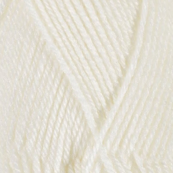 Pelote de laine - Blanc - 50% Laine 50% acrylique - Bergère de France - Idéale 4