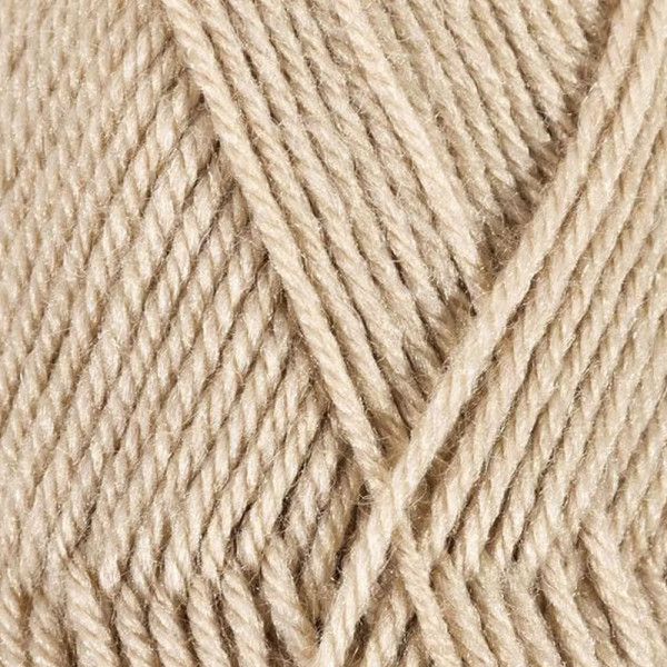 Pelote de laine - Beige - 50% Laine 50% acrylique - Bergère de France - Idéale 4