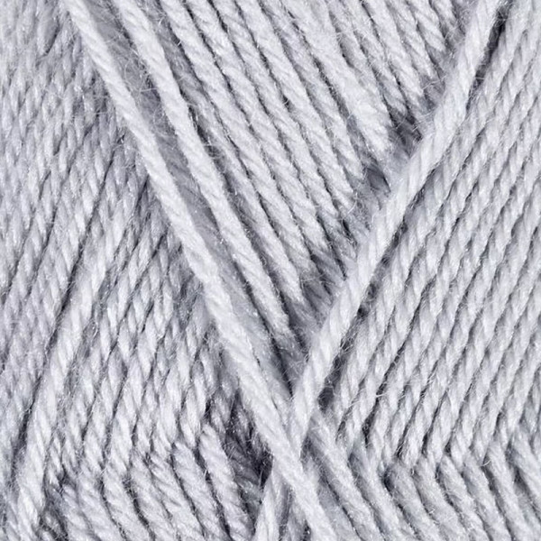 Pelote de laine - Gris perle - 50% Laine 50% acrylique - Bergère de France - Idéale 4